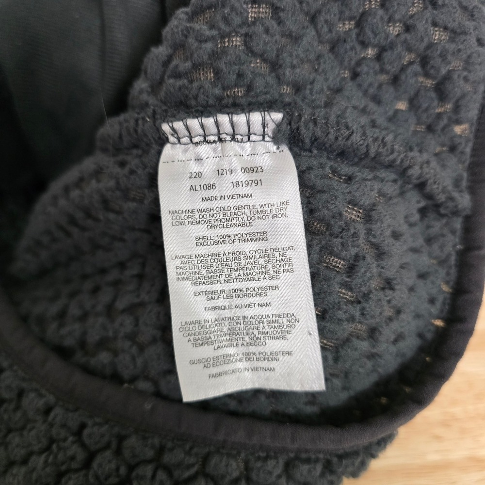 Columbia Fireside Gray Textured Sherpa Fleece Full Zip Jacket Women's Size Small - Picture 4 of 9